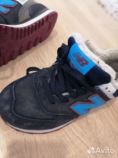 Кроссовки new balance зимние