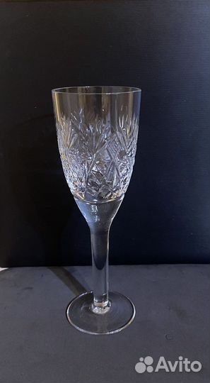 Хрусталь: фужеры, рюмки, стопки