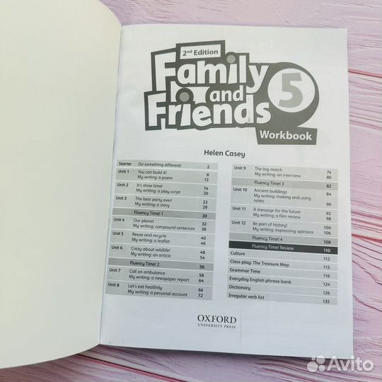 Family and friends 5 workbook с нюансами