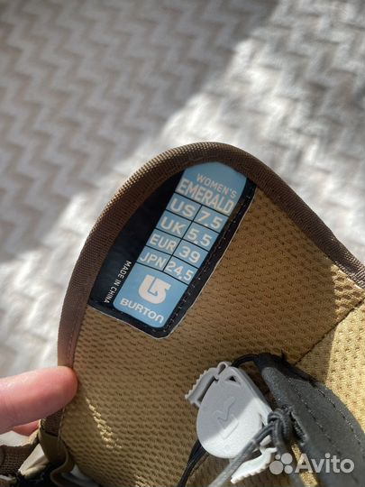 Ботинки burton для сноуборда женские 37 37,5