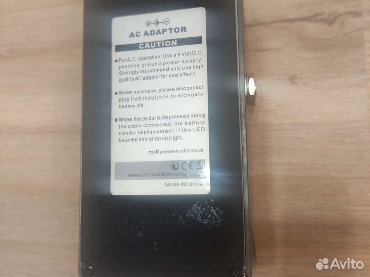 Педаль эффектов nux compressor C02