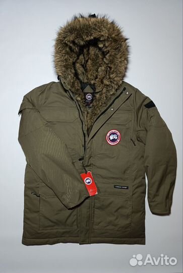 Зимняя куртка Canada goose меховая 52,54