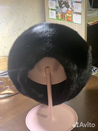 Берет женский норковый