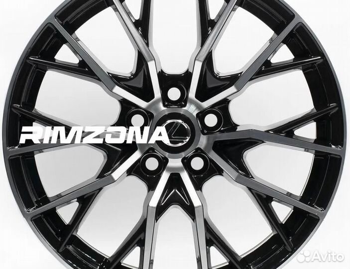 Литые диски в стиле Toyota R18 5x114.3 ave