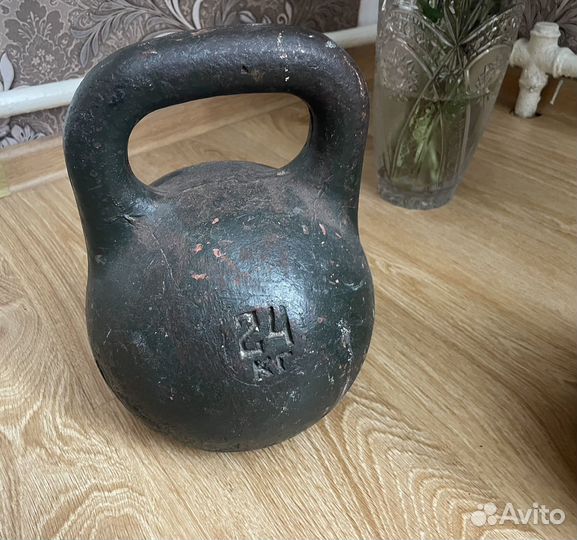 2 гири 24 кг СССР