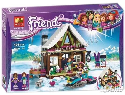 Конструктор friends Горнолыжный курорт: Шале 10731