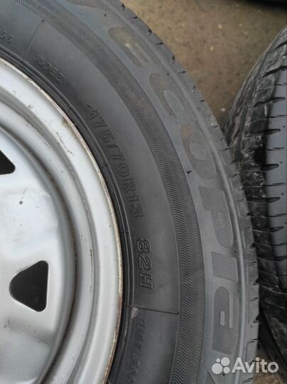 Bridgestone ecopia ep150 175 70 r13 на дисках