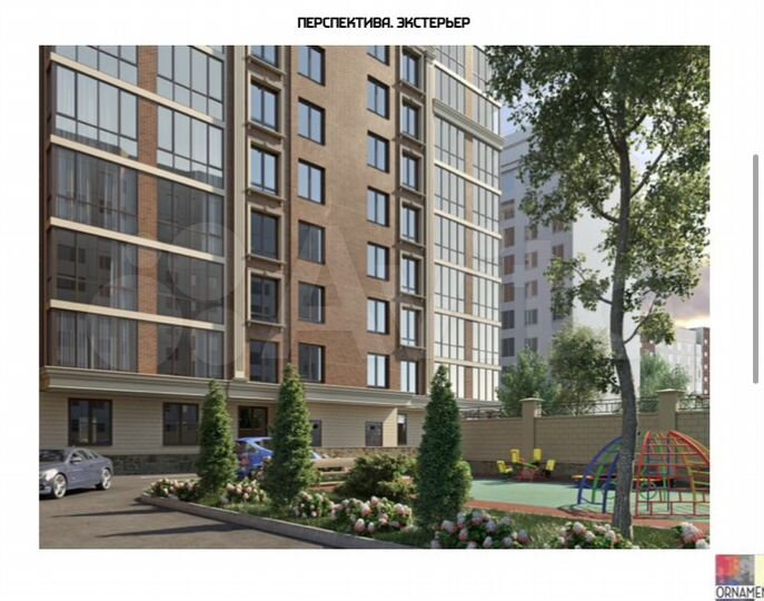 2-к. квартира, 92,5 м², 6/10 эт.