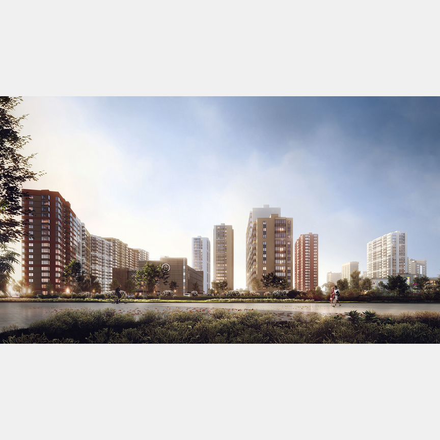 1-к. квартира, 34,1 м², 12/17 эт.