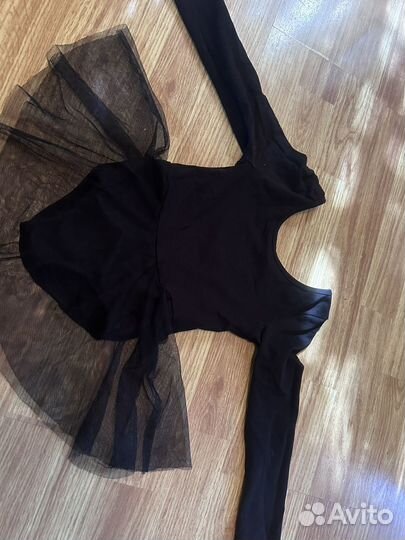 Купальник гимнастический с юбкой,на 2 года