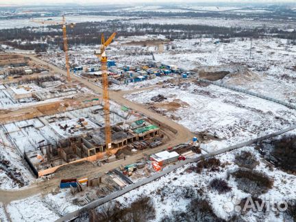 Ход строительства UР-квартал «Новый Московский» 4 квартал 2022
