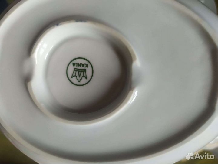 Сервиз немецкий гдр кахла,64 предмета