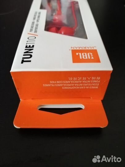 Новые наушники JBL T110, проводные с микрофоном