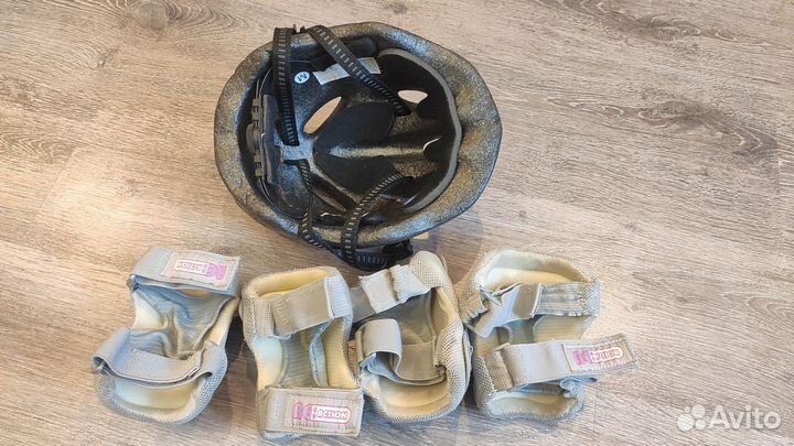 Шлем и защита для девочки