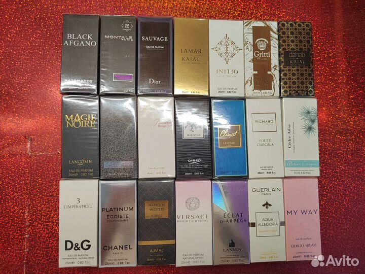 Парфюм в мини обьемах