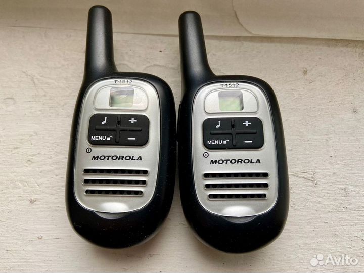 Рация motorola T4512 2 Штуки Рабочие