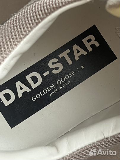 Кроссовки golden goose dad-star