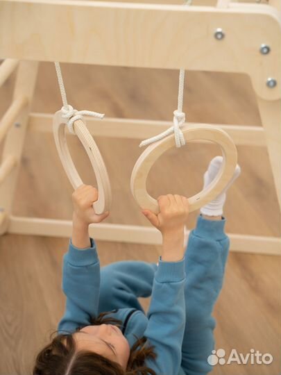 Детский спортивный комплекс деревянный