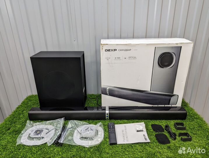 Саундбар dexp 2.1 120 Вт (Новый)