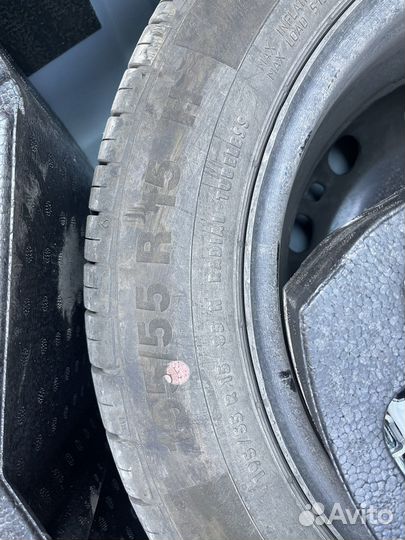 Летняя Резина с дисками r15