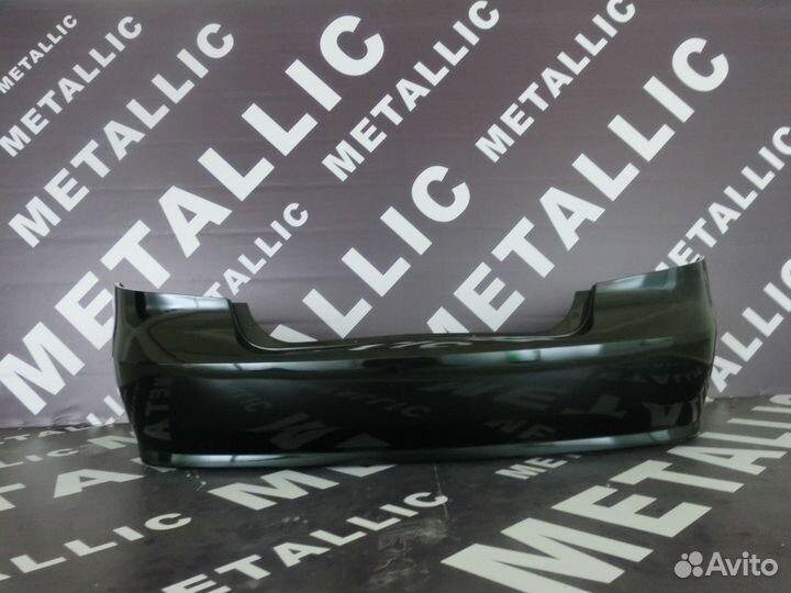 Бампер задний Chevrolet Aveo/ Шевроле Т250 черный