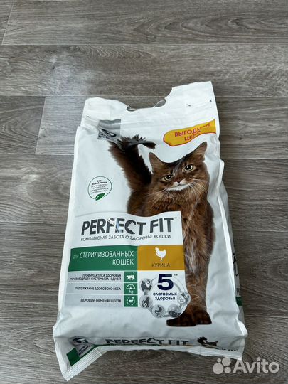 Корм для кошек perfect fit сухой