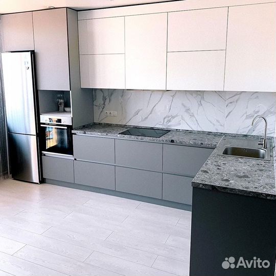 Современный кухонный гарнитур под ключ