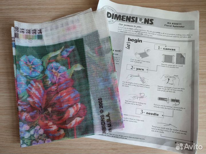 Набор для вышивания Dimensions Floral Splendor США