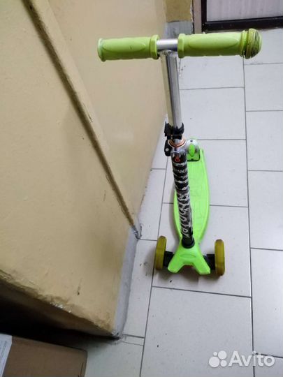 Самокат детский трехколесный бу
