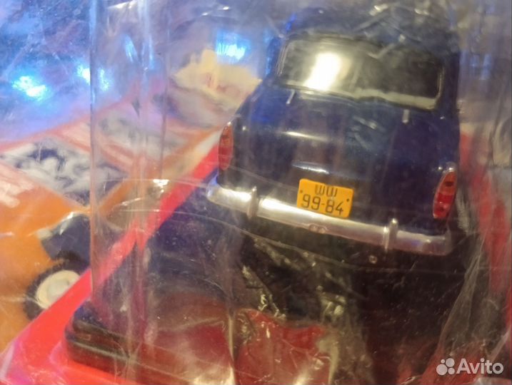 Москвич-410 1/24 Легендарные Советские автомобили