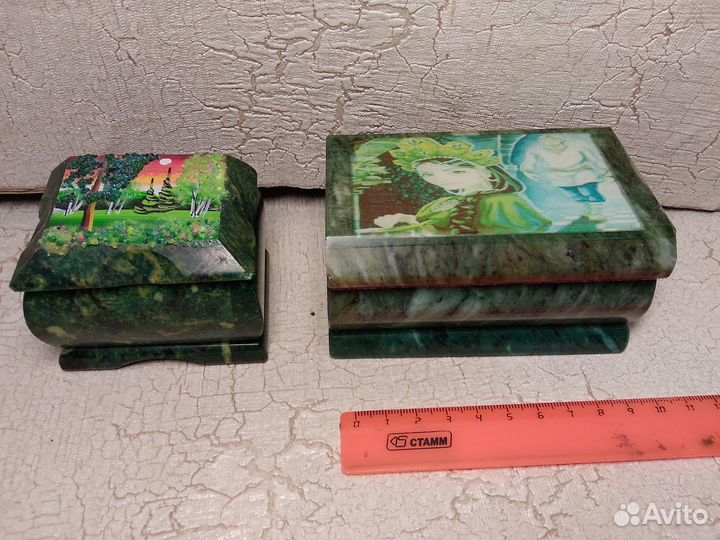 Шкатулки из камня