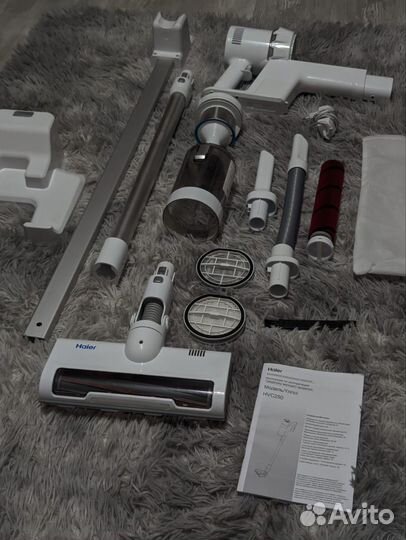 Вертикальный пылесос haier HVC25