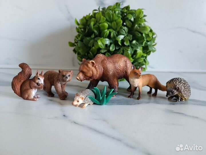 Фигурки Schleich жители леса