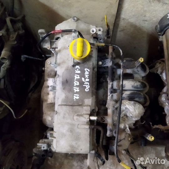 Сандеро двигатель 1.6 Логан пробег 119 т.к K7MF710