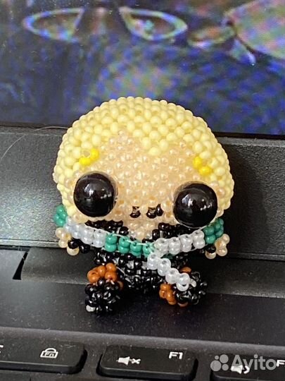 Амигуруми Драко Малфой из бисера