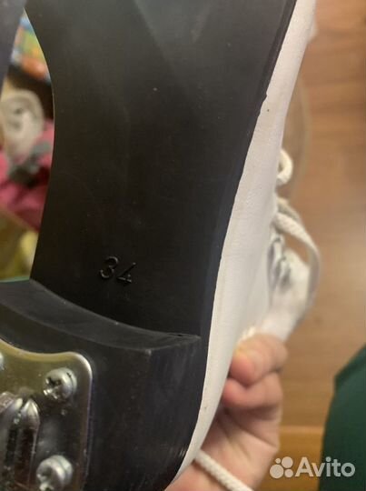 Коньки детскиедля девочки 34 размер