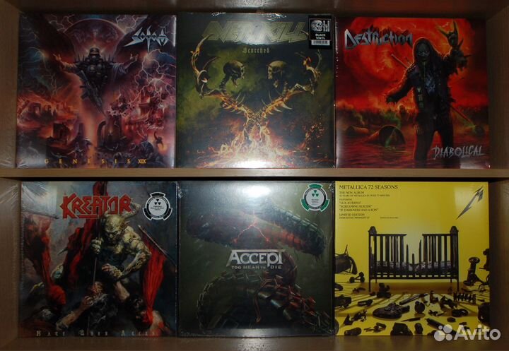 Импортные LP Metal Hard Rock