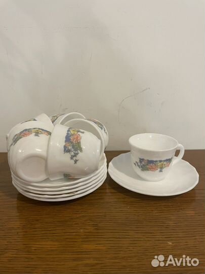 Сервиз чайный/кофейный Гжель