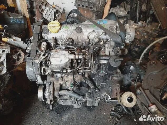 Двигатель к Renault Laguna, 2000 г. 1,9л дизель DT