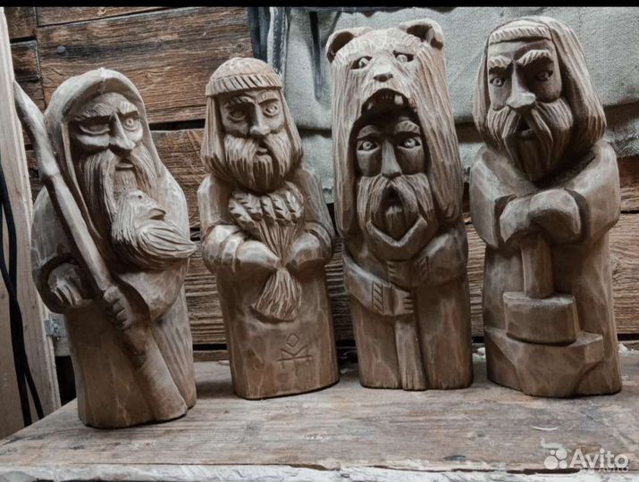 Кумиры скандинавских богов Славянские чуры обереги