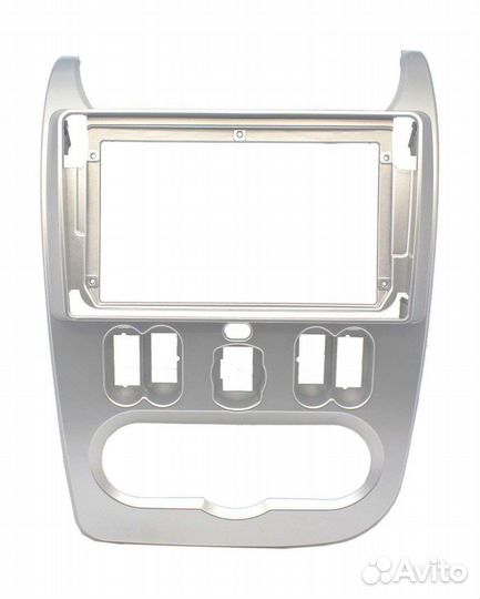 Переходная рамка 2 Дин Renault Logan/Sandero 09-14