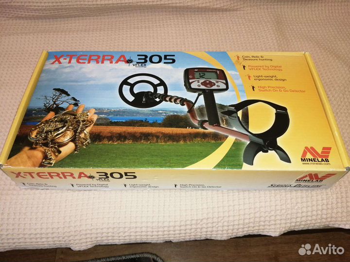 Металлоискатель minelab x-terra 305