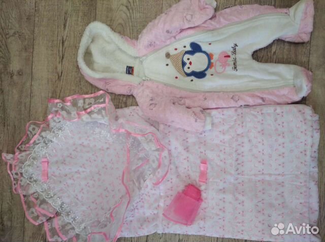 Конверт на выписку для девочки