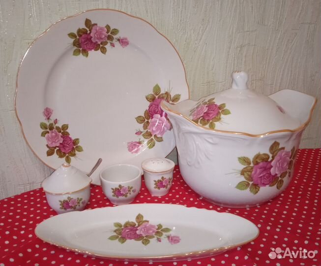 Сервиз столовый Дулево фарфор посуда