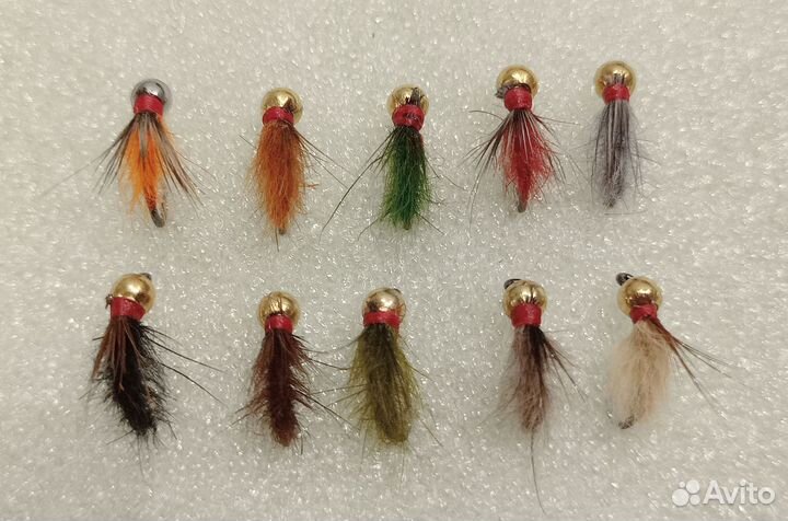 Мушки на хариуса, ленка, 12 шт