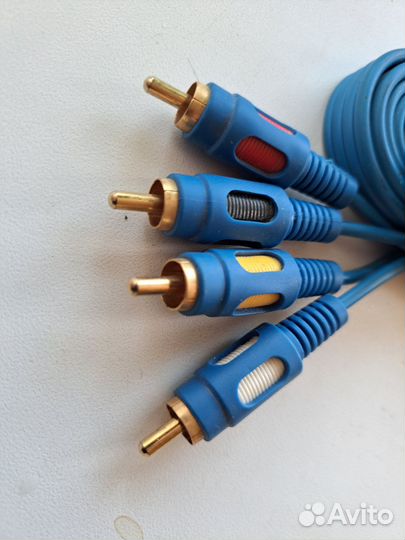 Кабель vitalco, 4x RCA