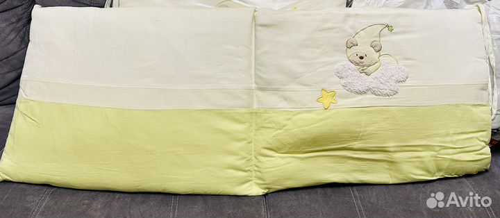 Бортики в детскую кроватку