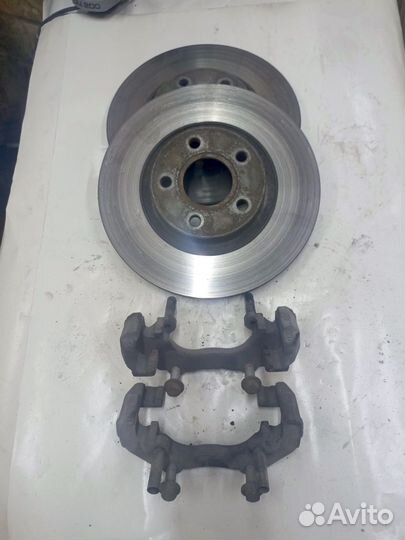 Ford focus 2 тормозные диски со скобами