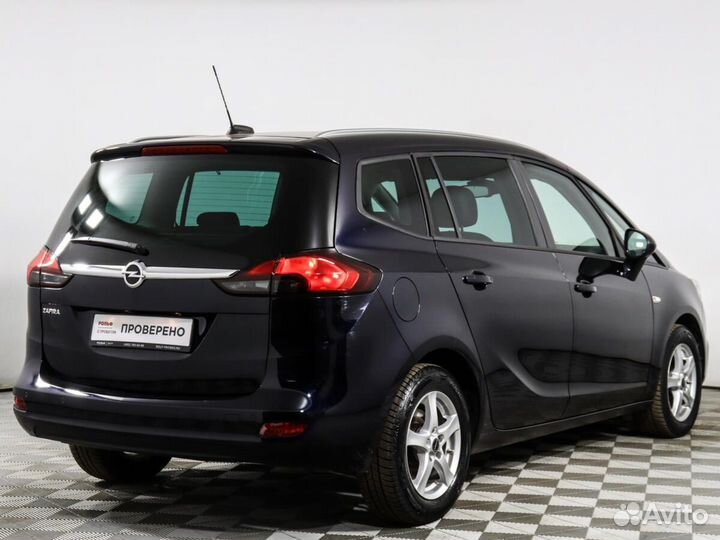 Opel Zafira 1.6 МТ, 2018, 119 037 км