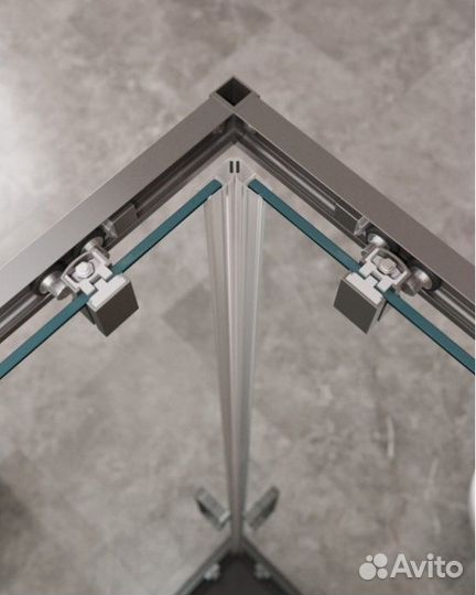 Душевой уголок Cezares molveno-AH-22-130/120-C-GM-IV